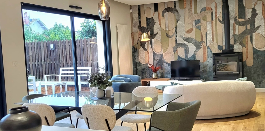 Aménagement - pièce de vie - Maison - Bordeaux Caudéran